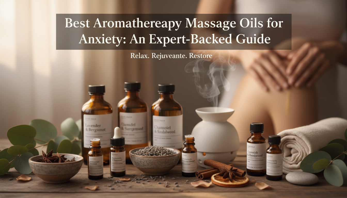 Best Aromatherapy Massage Oils for Anxiety: An Expert-Backed Guide