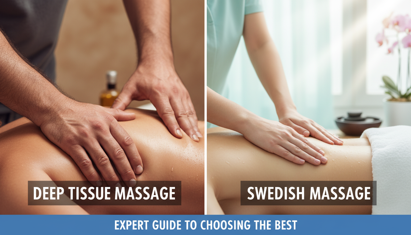 Deep Tissue vs. Swedish Massage: Expert Guide to Choosing the Best