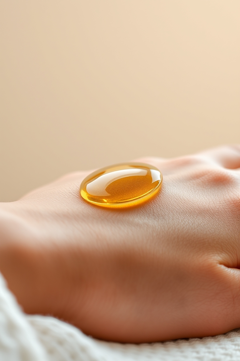 Detailed view of a relaxing hand massage technique