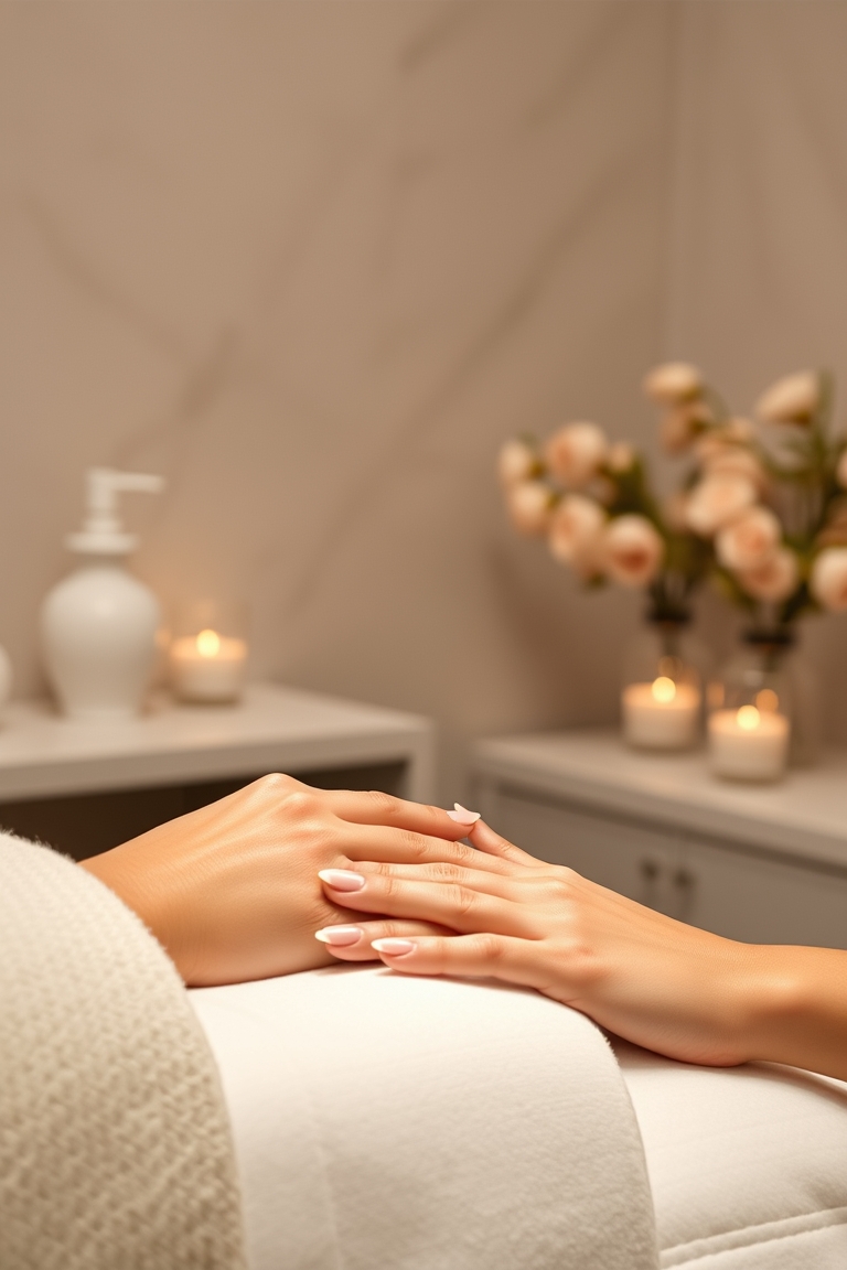 spa manicure vs regular nails