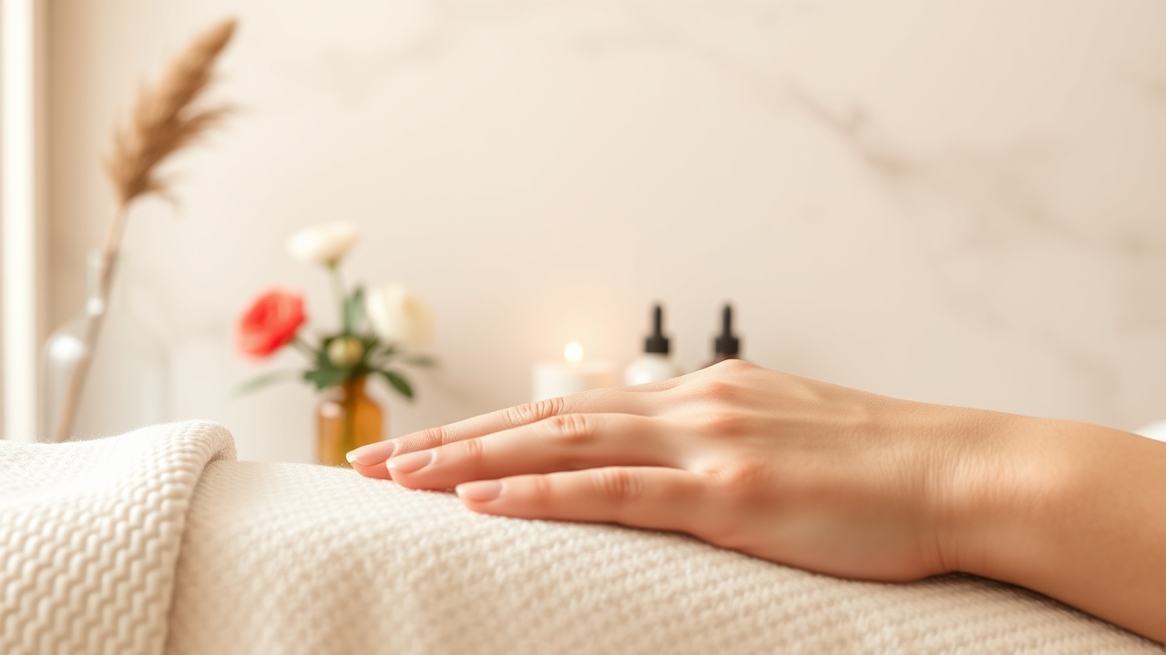 hand reflexology points illustration