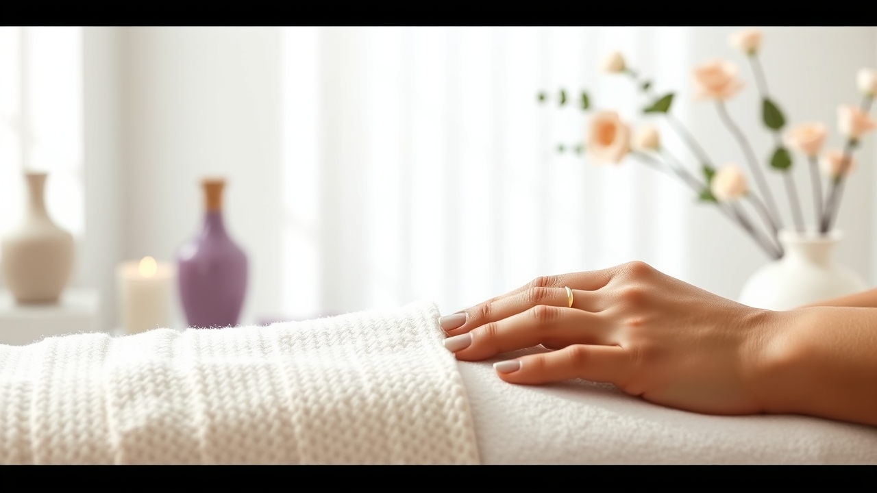 relaxing foot massage at home