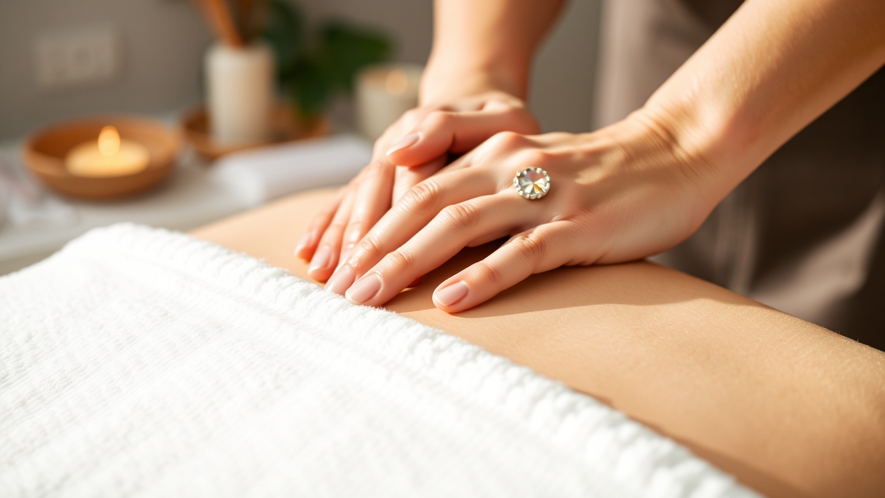 Unwind after work with a gentle massage